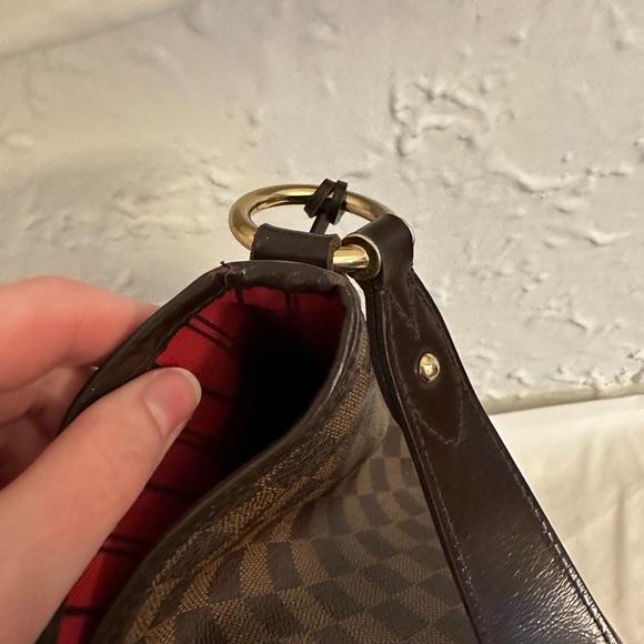 Louis Vuitton Delightful MM Damier Ebene - alternative to Neverfull - Picture 5 of 13